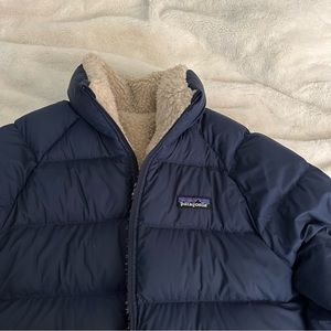 Patagonia Men's Reversible Silent Down Fleece Jacket